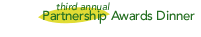 3rd Annual Partnership Awards