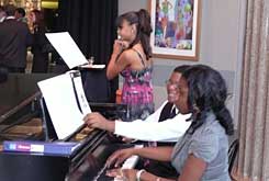 Alicia Vazquez, Emmett Tross II, and R'ryona Thomas