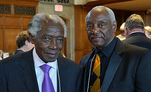 Dr. Walter Cooper and Bruce Finch
