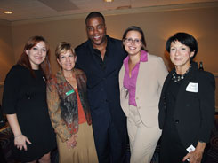 Lindsay Davis, Karen Davis, Roland Williams, Katie Scott, and Mary Worboys-Turner